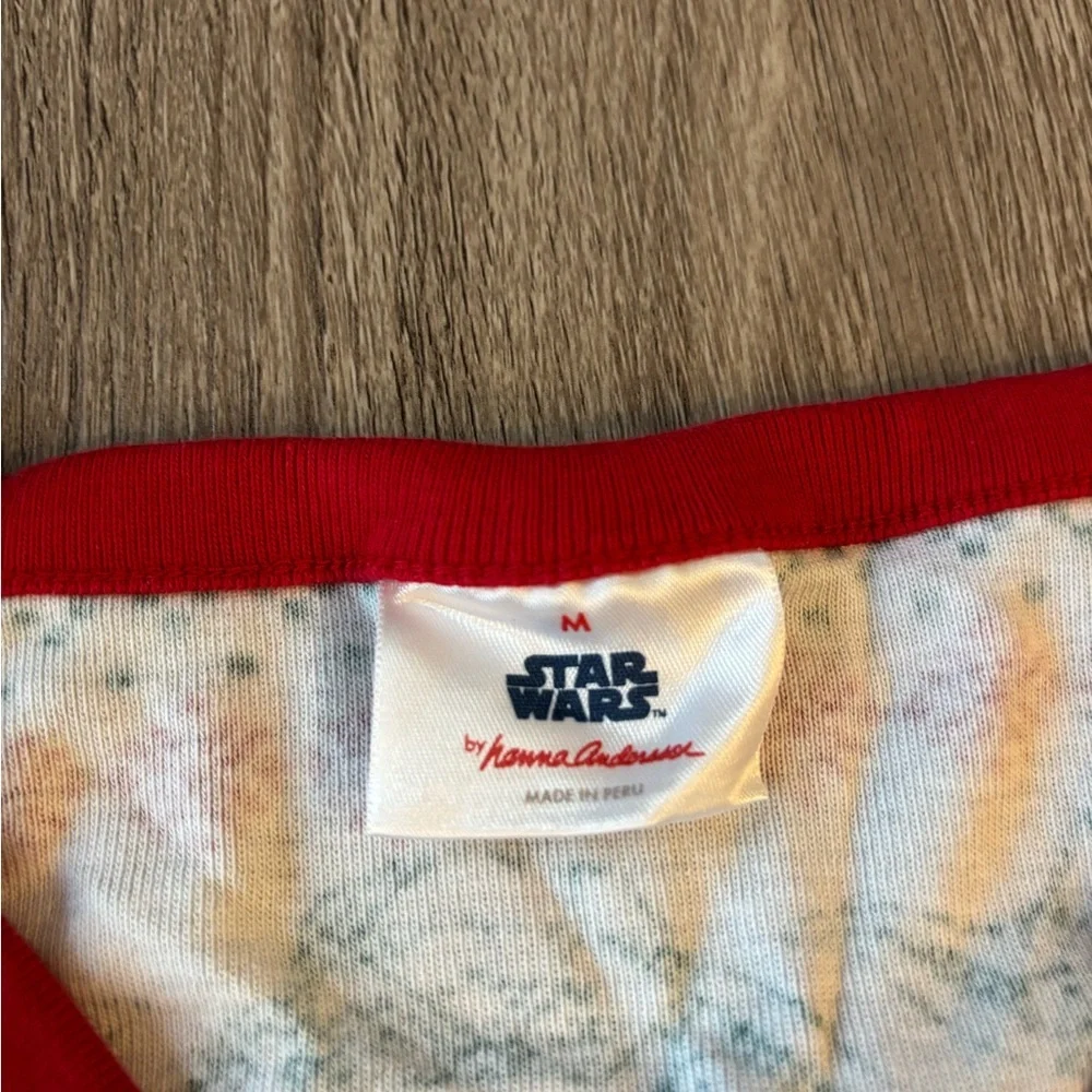 Star Wars Kids Long Sleeve Shirt - Red, Black, and Cream